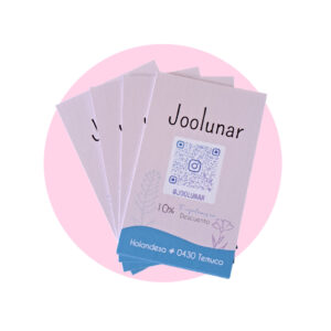 Tarjetas de presentación o agradecimiento